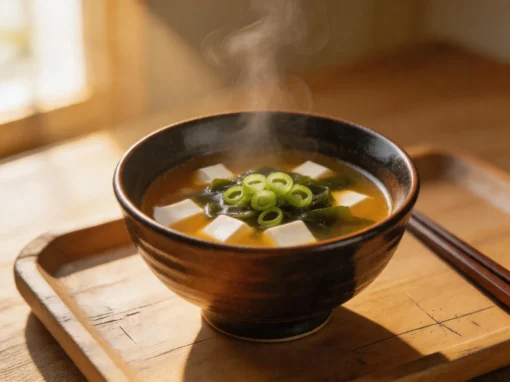 Recette soupe miso maison : facile et prête en 10 minutes